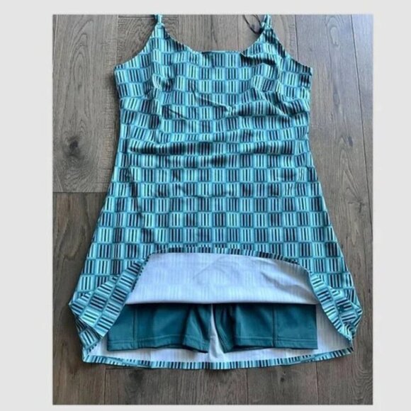 Bad Birdie Core Performance Golf Dress Size S Geometric Athletic Pickleball NWT - Picture 6 of 11